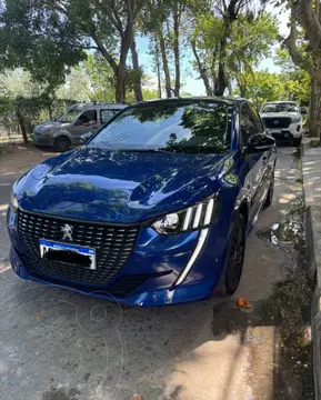 Peugeot 208 Feline 1.6 usado (2021) color Azul financiado en cuotas(anticipo $6.000.000 cuotas desde $300.000)