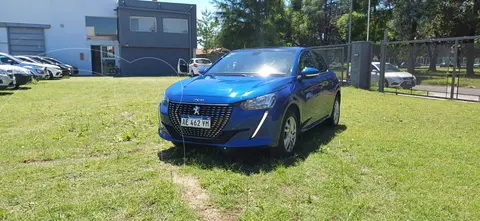 Peugeot 208 Active 1.6 usado (2020) color Azul precio $18.900.000