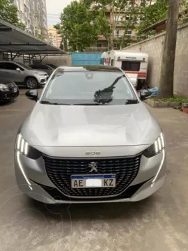 Peugeot 208 Feline 1.6 Tiptronic usado (2021) color Gris Aluminium financiado en cuotas(anticipo $7.000.000)