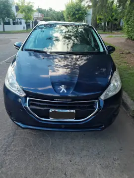 Peugeot 208 Active 1.5 usado (2013) color Azul precio u$s9.500