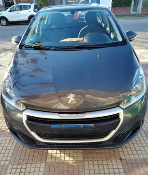 Peugeot 208 Active 1.6 usado (2018) color Gris precio $18.000.000