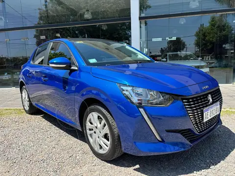 Peugeot 208 Allure 1.6 usado (2021) color Azul financiado en cuotas(anticipo $3.500.000 cuotas desde $250.000)