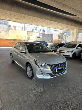 Peugeot 208 Feline 1.6 usado (2021) color Gris precio $17.000.000