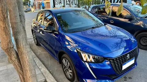 Peugeot 208 Feline 1.6 Tiptronic usado (2021) color Azul financiado en cuotas(anticipo $9.000.000)