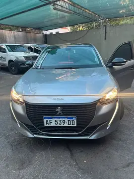 Peugeot 208 Active 1.6 usado (2021) color Gris financiado en cuotas(anticipo $12.000.000 cuotas desde $500.000)