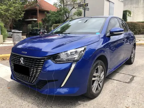 Peugeot 208 Allure 1.6 Pack usado (2023) color Azul Oscuro financiado en cuotas(anticipo $7.000.000)