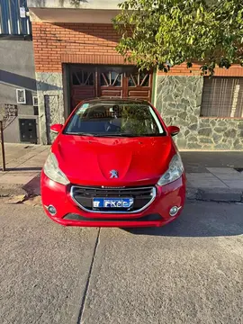 Peugeot 208 Feline 1.6 Pack Cuir usado (2015) color Rojo Aden financiado en cuotas(anticipo $10.000.000 cuotas desde $500.000)