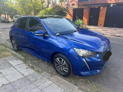Peugeot 208 Active 1.6 Tiptronic usado (2020) color Azul precio $8.000.000