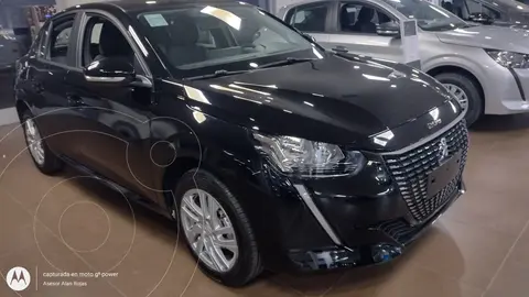 foto Peugeot 208 Active 1.6 usado (2023) color Negro Perla precio $6.500.000