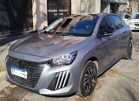 Peugeot 208 Allure Pack T200 usado (2024) color Gris precio $28.500.000