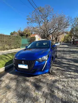 Peugeot 208 Active 1.6 usado (2022) color Azul financiado en cuotas(anticipo $4.000.000)