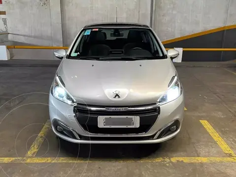 Peugeot 208 Allure 1.6 usado (2019) color Gris financiado en cuotas(anticipo $6.900.000 cuotas desde $300.000)