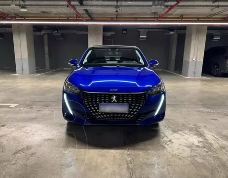 Peugeot 208 Feline 1.6 Aut usado (2021) color Azul financiado en cuotas(anticipo $5.500.000 cuotas desde $300.000)