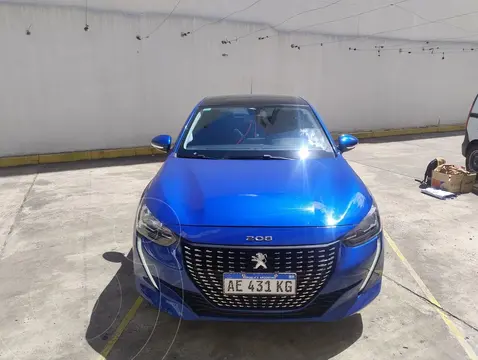 Peugeot 208 Allure 1.6 Aut usado (2020) color Azul financiado en cuotas(anticipo $7.000.000)