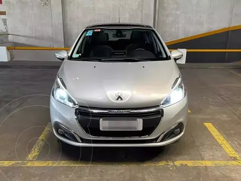 Peugeot 208 Feline 1.6 Aut usado (2018) color Gris precio $7.000.000