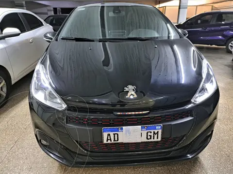 Peugeot 208 GT 1.6 THP usado (2018) color Negro precio $6.500.000