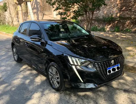 Peugeot 208 Feline 1.6 Tiptronic usado (2023) color Negro financiado en cuotas(anticipo $6.000.000 cuotas desde $300)