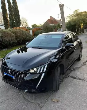 Peugeot 208 Feline 1.6 Tiptronic usado (2022) color Negro Perla financiado en cuotas(anticipo $7.500.000)