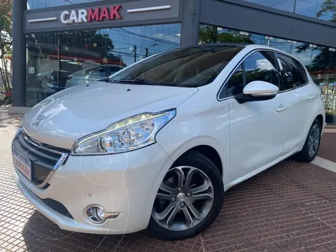 Peugeot 208 208 1.6 5P FELINE PK CUIR usado (2014) color Blanco precio $14.900.000