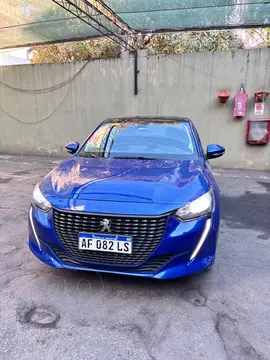 Peugeot 208 Active 1.6 Tiptronic usado (2021) color Azul Oscuro financiado en cuotas(anticipo $7.000.000 cuotas desde $600.000)