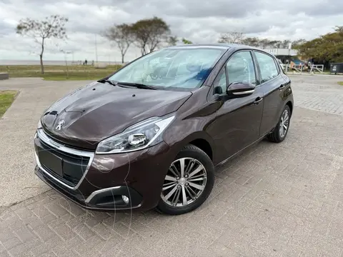 Peugeot 208 Feline 1.6 usado (2019) color Bronce financiado en cuotas(anticipo $7.400.000)