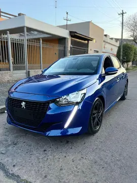 Peugeot 208 Allure 1.6 Tiptronic usado (2022) color Azul precio $8.000.000