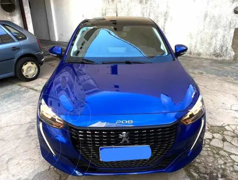 Peugeot 208 Allure 1.6 usado (2022) color Azul financiado en cuotas(anticipo $2.000.000 cuotas desde $200.000)