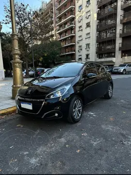 Peugeot 208 Feline 1.6 usado (2019) color Negro financiado en cuotas(anticipo $6.000.000 cuotas desde $400.000)