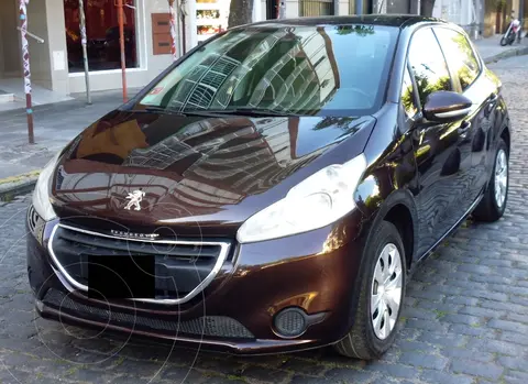 Peugeot 208 Active 1.5 usado (2015) color Marron precio $3.250.000