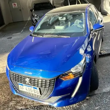 Peugeot 208 Allure 1.6 Tiptronic Pack usado (2022) color Azul financiado en cuotas(anticipo $10.000.000 cuotas desde $650.000)