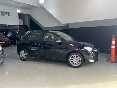 Peugeot 208 Active 1.6 usado (2021) color Negro financiado en cuotas(anticipo $9.000.000 cuotas desde $600.000)