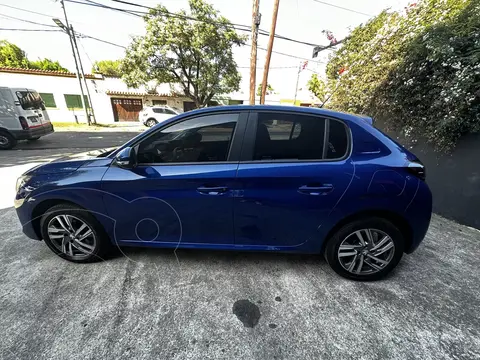 Peugeot 208 Allure 1.6 Tiptronic usado (2021) color Azul financiado en cuotas(anticipo $6.000.000 cuotas desde $250.000)