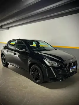 Peugeot 208 Allure 1.6 Tiptronic usado (2021) color Negro financiado en cuotas(anticipo $7.800.000 cuotas desde $300.000)