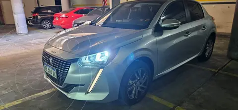Peugeot 208 Active 1.6 usado (2020) color Gris precio $10.000.000