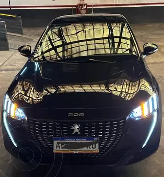 Peugeot 208 Feline 1.6 Tiptronic usado (2022) color Negro Perla financiado en cuotas(anticipo $9.000.000 cuotas desde $260.000)