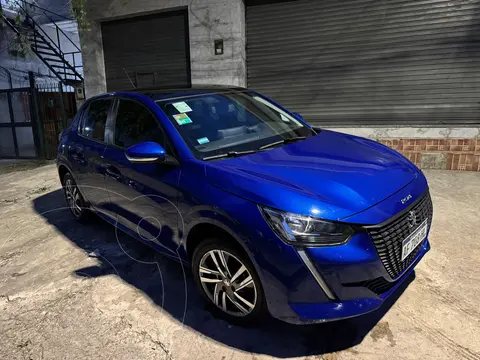 Peugeot 208 Allure 1.6 Tiptronic usado (2022) color Azul precio $22.250.000