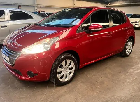 Peugeot 208 Active 1.5 usado (2016) color Rojo Aden precio $7.000.000