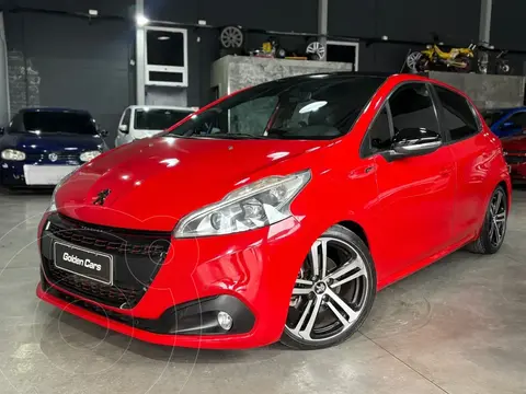 Peugeot 208 GT 1.6 THP usado (2018) color Rojo precio u$s15.500
