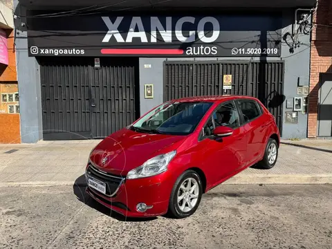 Peugeot 208 208 1.5 5P ALLURE NAV usado (2014) color Rojo precio $11.800.000