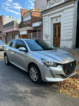 Peugeot 208 Active 1.6 usado (2022) color Gris financiado en cuotas(anticipo $8.500.000 cuotas desde $450.000)