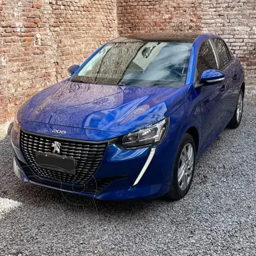 Peugeot 208 Allure 1.6 usado (2022) color Azul precio $7.000.000