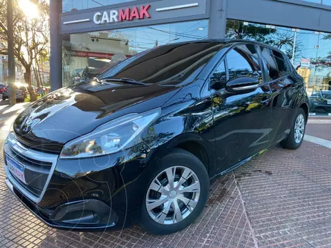 Peugeot 208 208 1.6 5P ACTIVE usado (2018) color Negro precio $15.990.000