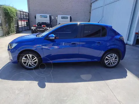 Peugeot 208 208 1.6 5P ALLURE usado (2021) color blue precio $19.900.000