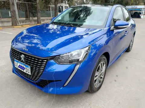 Peugeot 208 Allure 1.6 Tiptronic usado (2021) color Azul financiado en cuotas(anticipo $7.500.000 cuotas desde $300.000)