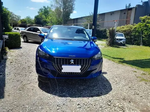 Peugeot 208 Allure 1.6 usado (2021) color Azul precio $6.500.000