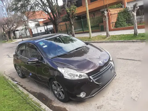 Peugeot 208 Feline 1.6 Pack Cuir usado (2013) color Marron precio u$s13.000