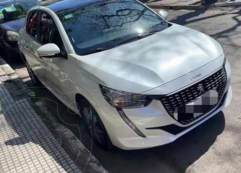 Peugeot 208 Allure 1.6 Tiptronic usado (2021) color Blanco Nacre financiado en cuotas(anticipo $1.950.000 cuotas desde $212.000)