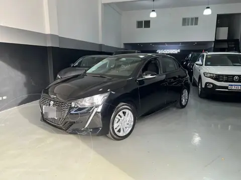 Peugeot 208 Active 1.6 usado (2021) color Negro financiado en cuotas(anticipo $9.000.000 cuotas desde $600.000)
