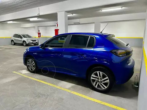 Peugeot 208 Active 1.6 Tiptronic Pack usado (2022) color Azul financiado en cuotas(anticipo $6.000.000)