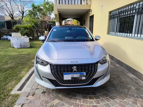 Peugeot 208 Active 1.6 usado (2020) color Gris precio u$s16.800